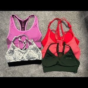 Victoria Secret Pink Sports Bras with Removable padding